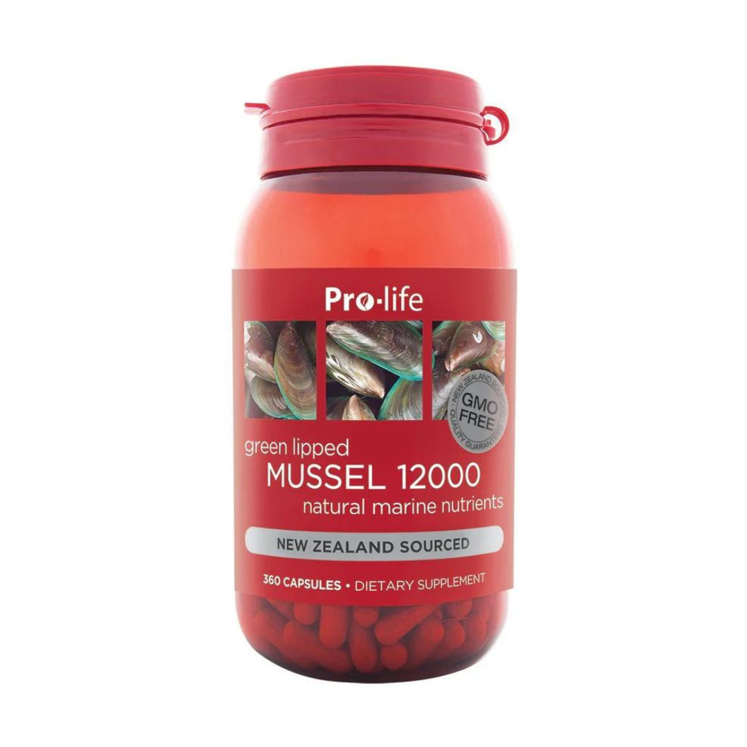 Green Lipped Mussel 12,000mg NZ Sourced