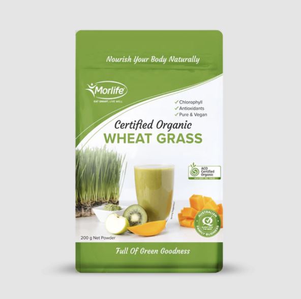 Certified Organic Wheat Grass (200g)