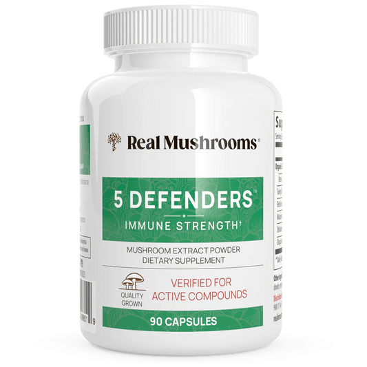 5 Defenders Organic Mushroom Complex (90 Caps)