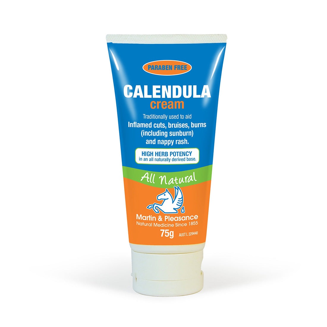 Calendula Herbal Cream (75g Tube)