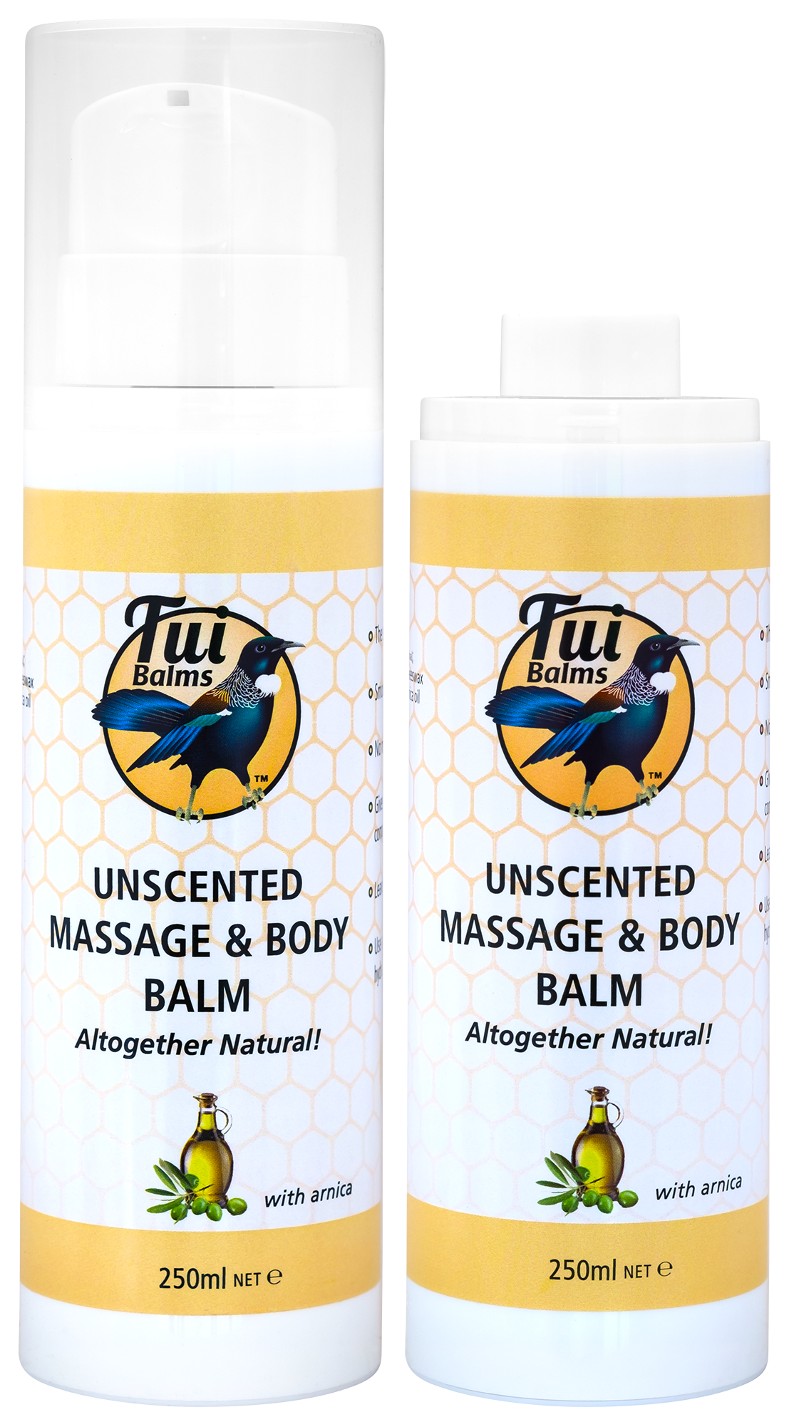 Unscented Massage Balm Pump