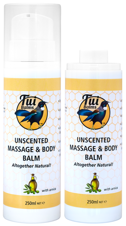 Unscented Massage Balm Pump