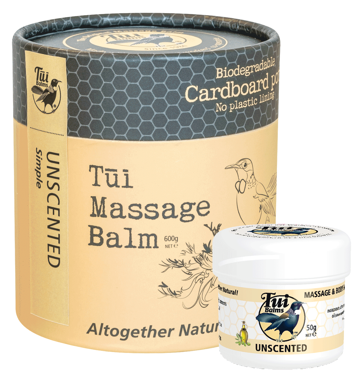 Unscented Massage Balm (600g)