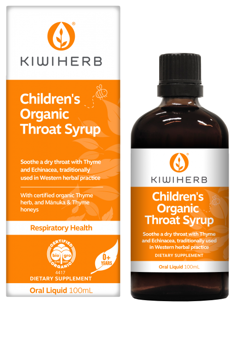 Children's Organic Throat Syrup (100ml)