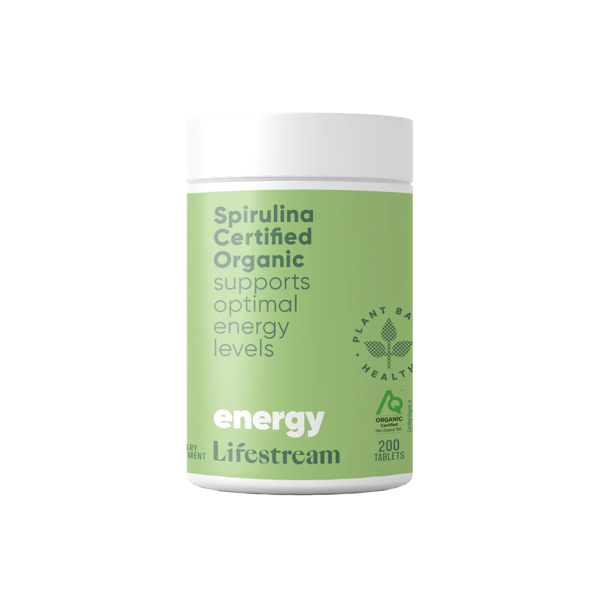 Spirulina Certified Organic (200 Tablets)