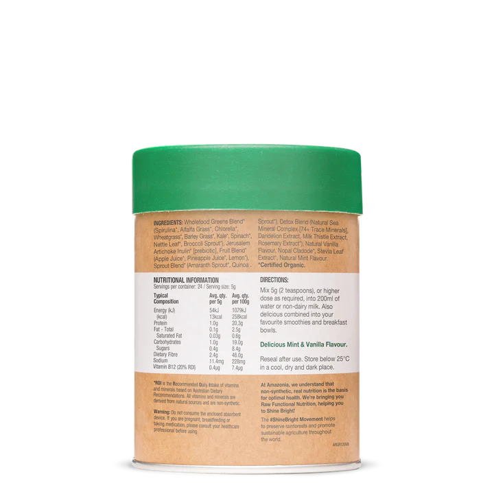 Raw Nutrients Greens (120g)