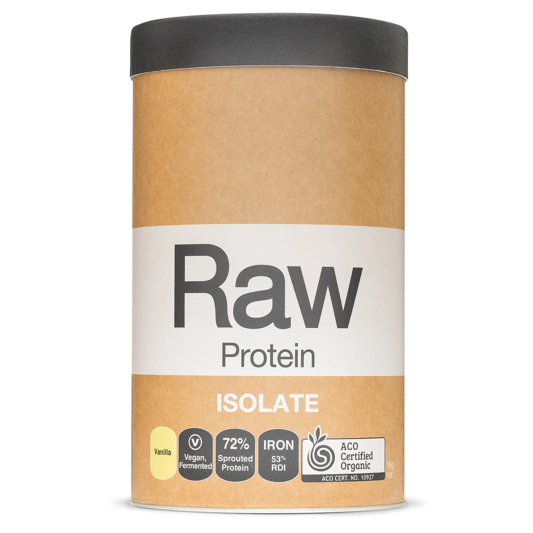 Raw Protein Isolate (Vanilla) (1kg)