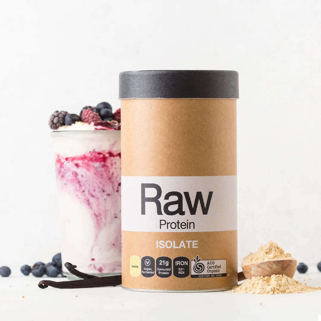 Raw Protein Isolate (Vanilla) (500g)