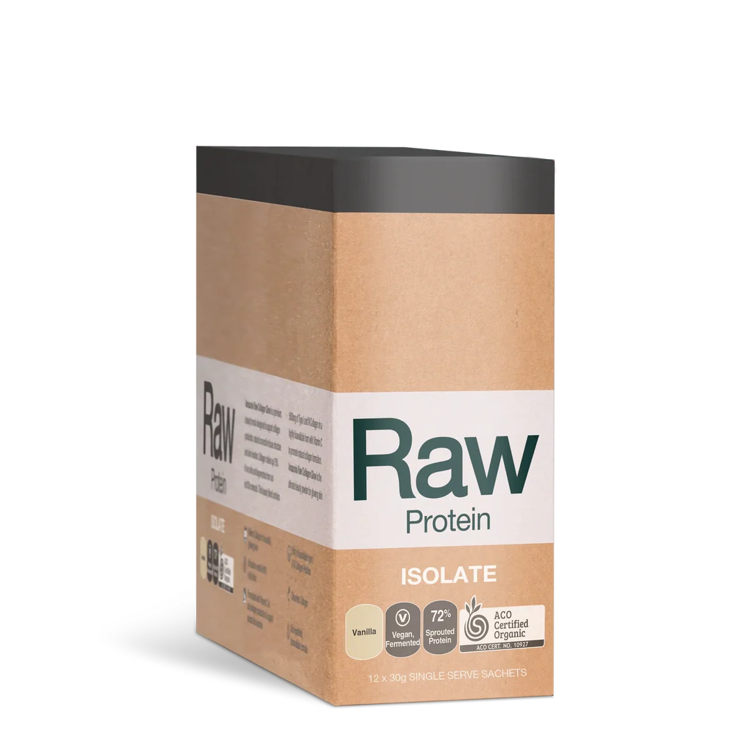 Raw Protein Isolate (Vanilla) (Sachets)